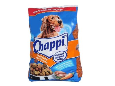 Сухой корм для собак Chappi (Чаппи) 600 гр.