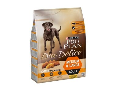 Сухой корм Pro Plan Duo Delice для средних и крупных пород собак