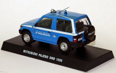 Полицейские машины мира спец. выпуск 4 MITSUBISHI PAJERO 1998 полиция италии