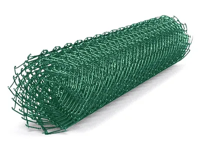 Сетка Рабица 1.5х10м, зеленая пвх покрытие