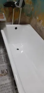 Реставрация эмали ванн.