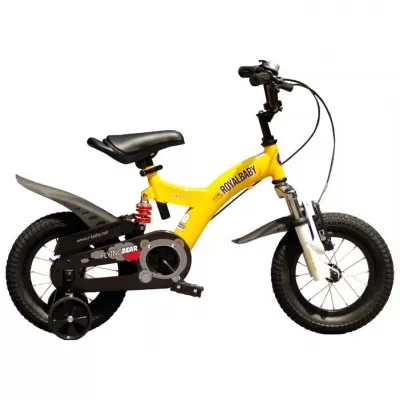 Велосипед Royal Baby Flying Bear, 14, желтый