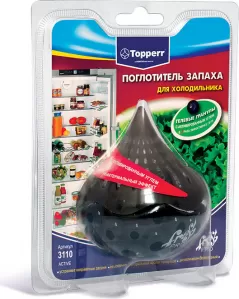 Поглотитель запахов для холодильников гелевый (active) TOPPERR