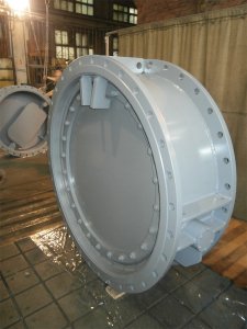 Клапаны обратные дисковые с резиновым уплотнением Ду 300-1200 мм