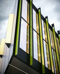 Фасадные панели HPL. Пластик HPL для фасадов, балконов, входных групп, уличной мебели