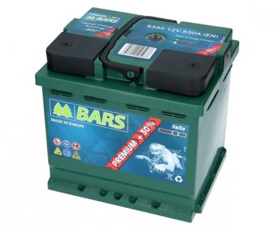 Аккумулятор BARS Premium 53Ah