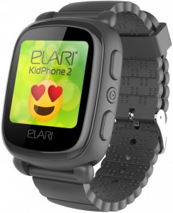 Детские часы Elari KidPhone 2 черные