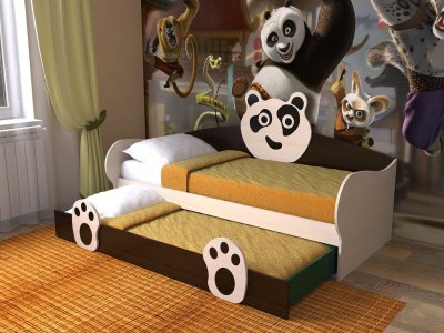 Детская кровать Панда-7