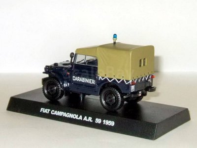 Полицейские машины мира спец. выпуск 1 FIAT CAMPAGNOLA 1959,полиция италии