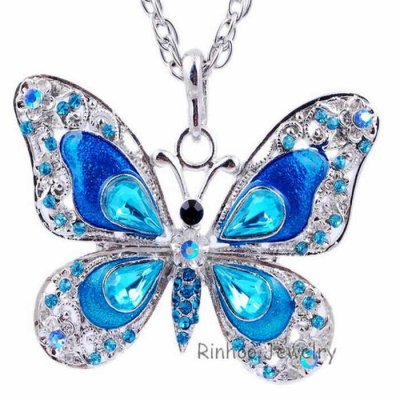Ожерелье с бабочкой