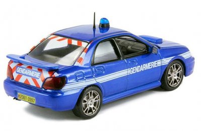 Полицейские машины мира №4 SUBARU IMPREZA. Полиция Франции