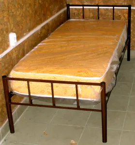 Кровати на металлокаркасе двухъярусные односпальные Новые, для хостелов гостиниц рабочих, баз отдыха