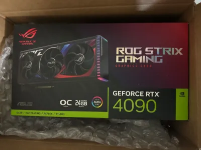 Продам ASUS ROG Strix GeForce RTX 4090 OC 24 ГБ GDDR6X