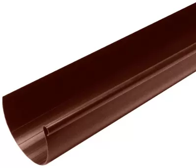 Желоб водосточный коричневый (3м)