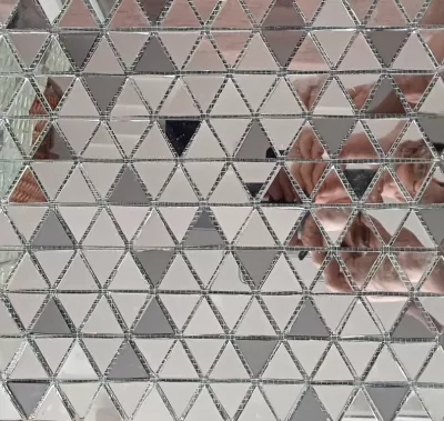 Мозаика зеркальная треугольник