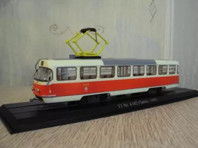 Трамвай Татра Т3 1961 г