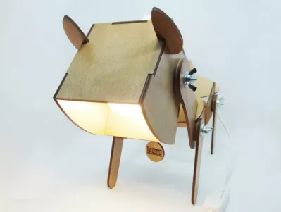 Настольная лампа-трансформер "ТехноПёс"