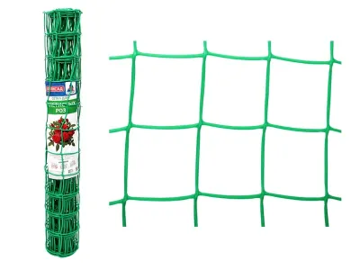 Сетка для поддержки плетистых роз, 1х5 м, зеленая