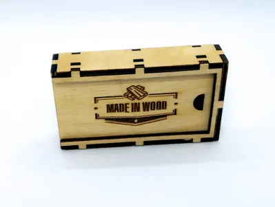 Оригинальная подарочная коробочка-футляр для USB-флешки ТЕЛАМОН