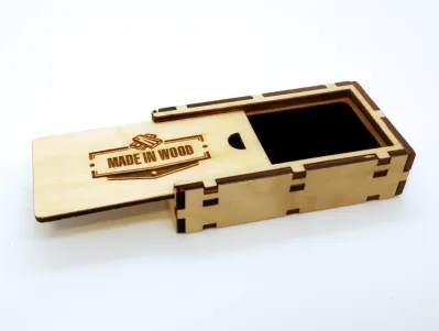 Оригинальная подарочная коробочка-футляр для USB-флешки ТЕЛАМОН