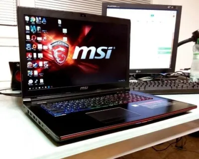 Ноутбук Msi Apache GE72 6QF в рабочем состоянии